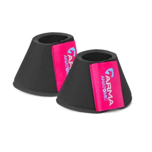 Shires Arma Neoprene Over Reach Boots Raspberry X-Full