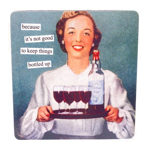 Anne Taintor Magnet - Bottled Up