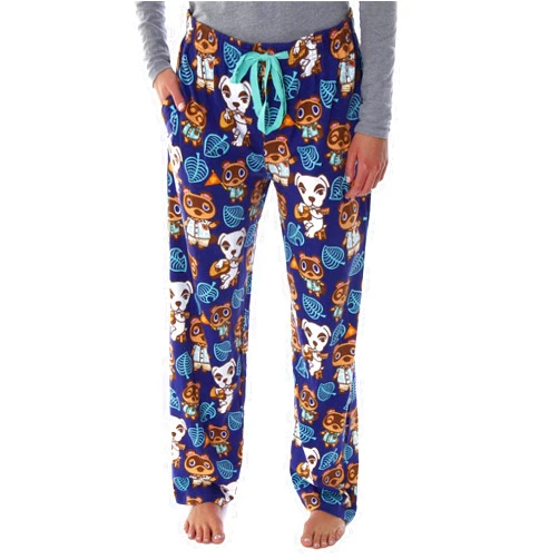 Seven Times Six Animal Crossing New Horizons Women's Allover Character Loungewear Pajama Pants