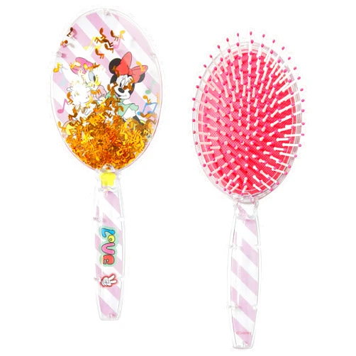 LUV HER Kids’ Detangling Confetti Hair Brush – Fun Disney Minnie Mouse Design, Gentle on Wet & Dry Hair, Ideal for Kids Ages 3+, Makes Hair Care Fun and Easy