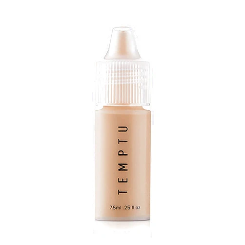 TEMPTU S/B Silicone-Based Airbrush Foundation: Professional Long-Wear Liquid Makeup, Sheer To Full Coverage For A Hydrated, Healthy-Looking Glow & Luminous, Dewy Finish On All Skin Types, 004 Sand, 0.25 Fl Oz