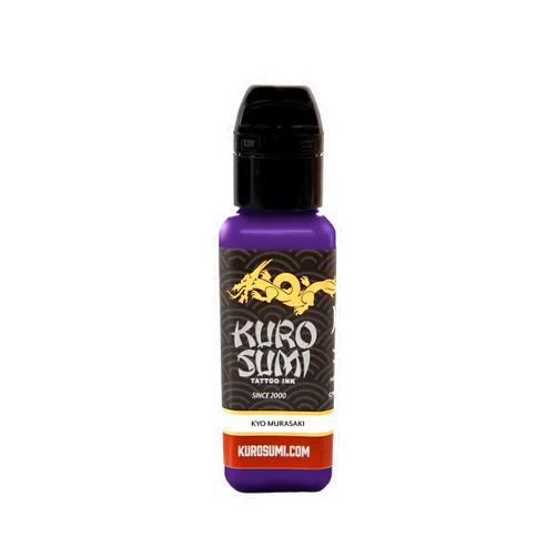 Kuro Sumi Kyo Murasaki Purple, Vegan Friendly, Professional Ink 1.5oz