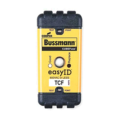 Eaton BUSSMANN 45A Time Delay Plastic Fuse with 600VAC/300VDC Voltage Rating; TCF Series