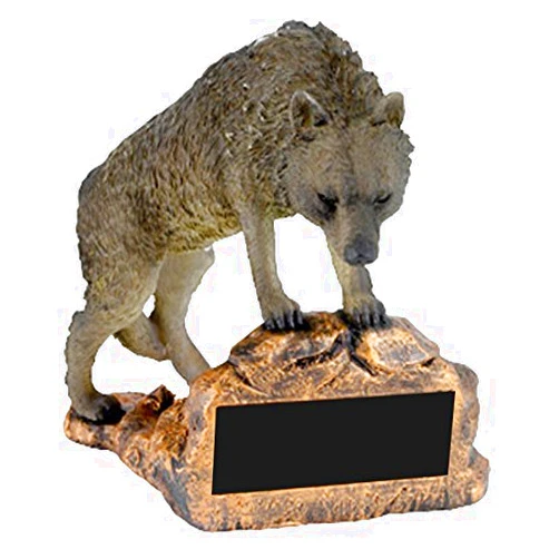 SHOP AWARDS AND GIFTS Mascot Trophy, Engravable Customizable Personalized Award for Employee Recognition, Top Sales, Work, School, Military