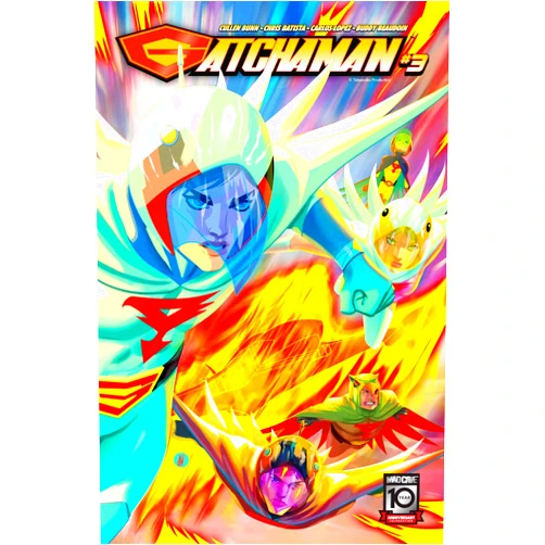 By Cullen Bunn (Author), Chris Batista (Illustrator), Carlos Lopez (Colorist), Buddy Beaudoin (Letterer) & 1 more Format: Kindle Edition Gatchaman #3