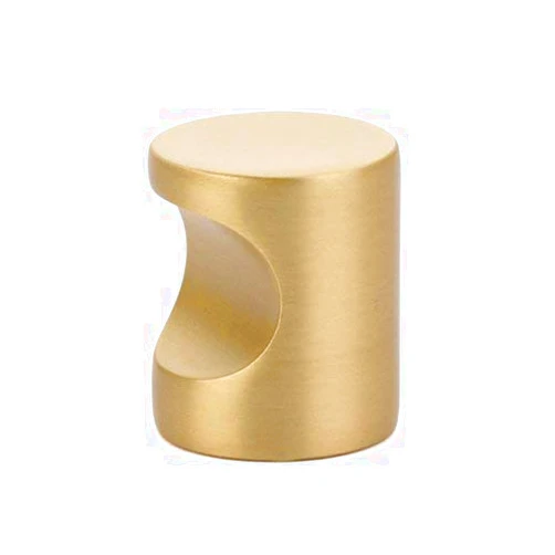 Emtek Finger Pull Available in 2 Sizes and 6 Finishes - 86151US4 - (Dimension 1