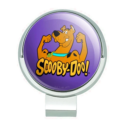 GRAPHICS & MORE Scooby-Doo Flex Golf Hat Clip with Magnetic Ball Marker