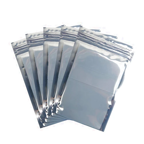 HRX Package 100pcs Premium Antistatic Bag, 4 X 6 inches Resealable Zipper Bag for SSD HDD and Other Electronic Devices