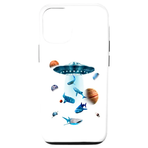 Rhincodon typus Whale shark UFO Clothing Co. iPhone 12/12 Pro Galaxy Fish shark Space UFO Alien Stars Animal Whale shark Case