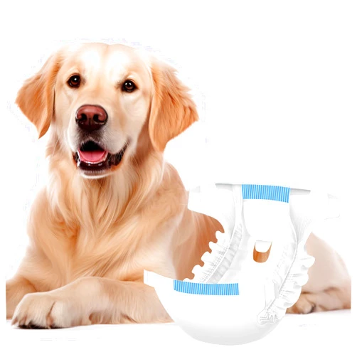 IMMCUTE Female Dog Diapers 30 Count, X-Large, Super Absorbent Disposable Dog Diapers Female with Flash Dry & Leakproof, Doggie Diapers for Heat Cycle,Excitable Urination