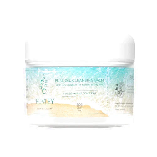 BUVLEY Pure Oil Cleansing Balm I Low pH, Vegan, Cruelty Free | Daily Makeup Remover Calming and Hydrating Facial Cleanser