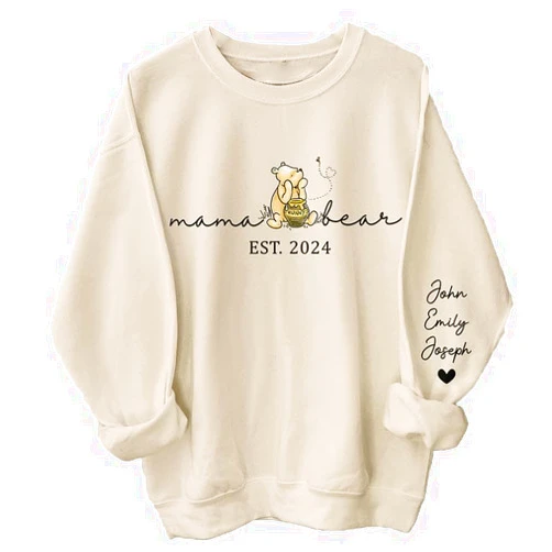 Pawfect House Mothers Day Birthday Gifts For Mom From Daughter, Son, Personalized Mama Sweatshirt, Womens Birthday Gifts