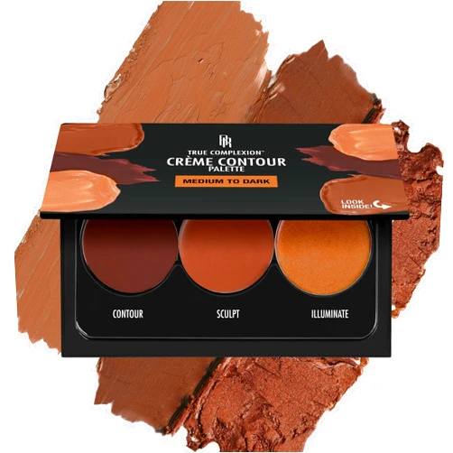 Black Radiance True Complexion Creme Contour Palette, Medium to Dark, 7.5 Gram