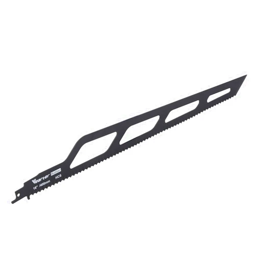Vearter 16''(400mm) Reciprocating Saw Blade, HCS Recip Saber Saw for Cutting Cardboard, Rubber, Carpet, Leather, Foam, Polystyrene