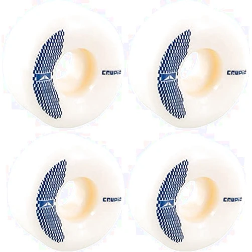 Crupie Wheels Square Spring Skateboard Wheels - 53mm 101a (Set of 4)