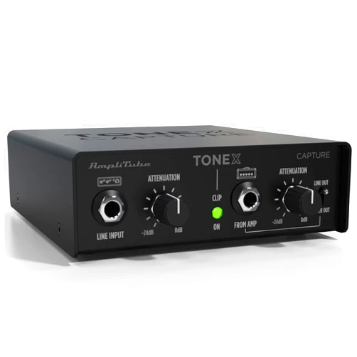 IK Multimedia TONEX Capture all-in-one DI box, reamp box, and Tone Model creation system