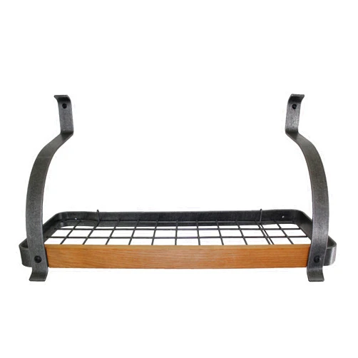 Enclume Decor Bookshelf Wall Rack with Alder Wood, 24