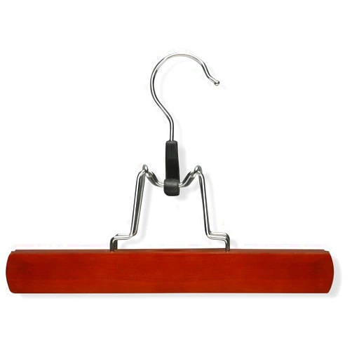 Honey-Can-Do Honey Can Do 16-Pack Wood Pant Clamp Hangers, Cherry HNG-09038 Natural
