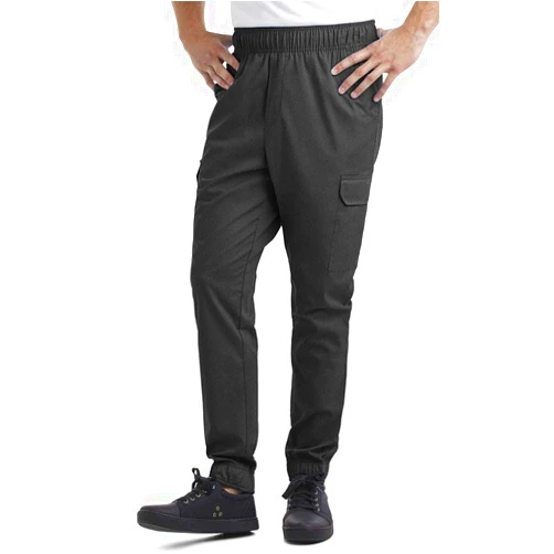 CU ChefUniforms.com Industry Line Men's 7-Pocket Stretch Jogger Chef Pants (XS-3X, 2 Colors)