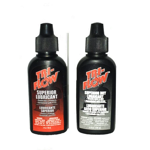 Tri-Flow Superior Lubricant 2 Ounce Bottle Bundle With Superior Dry Lubricant