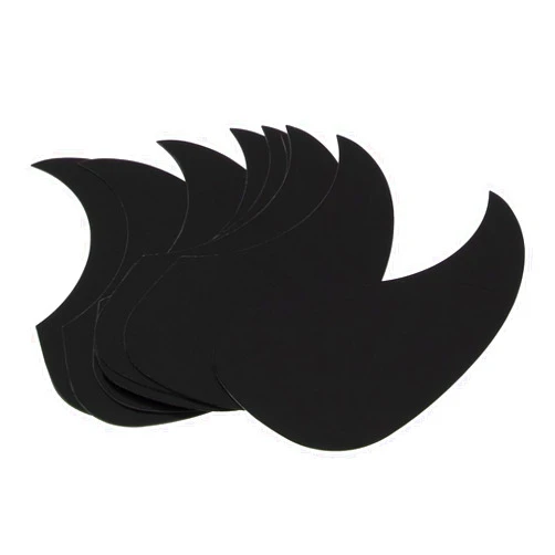 Yootones 10Pcs Yootones Acoustic Guitar Pickguard Anti-Scratch Guard Plate Compatible with Acoustic Guitar(Black)