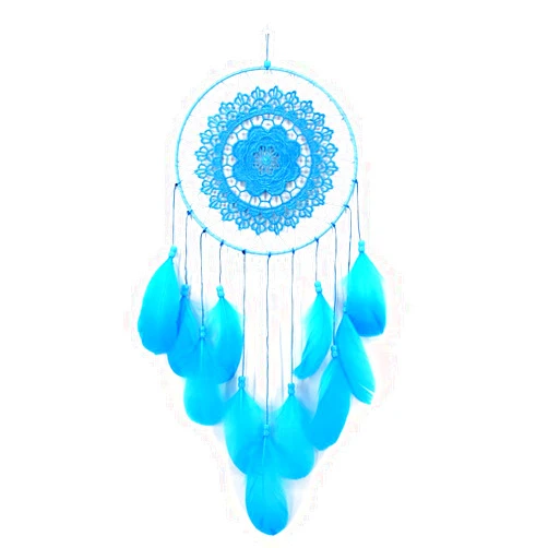 Tellpet Dream Catchers Wall Decorations Blue Decor for Girls Boys