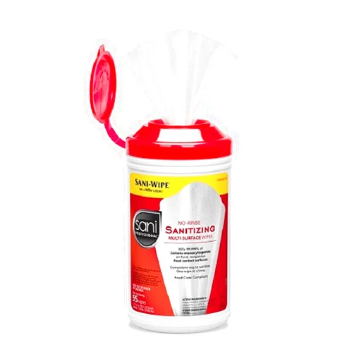 Pdi Sani-Wipe™ Non-Rinse Food Contact Hard-Surface Sanitizing Wipe, 7.75