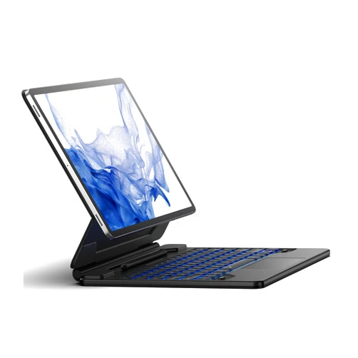 Dexnor for Samsung Galaxy Tab S10+ Plus/S9+ Plus/S9 FE+ Plus/S8+ Plus/S7+ Plus/S7 FE Case with Keyboard 12.4