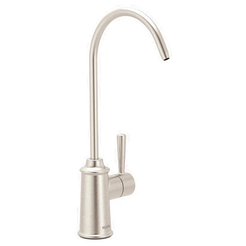 Moen Sip Spot Resist Stainless Traditional Drinking Water Beverage Faucet with Optional Filtration System, F7600SRS