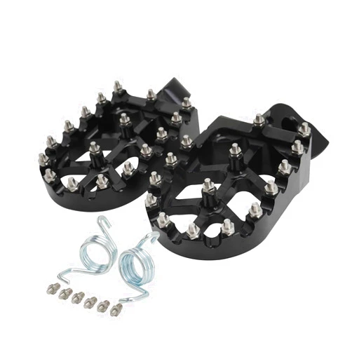 GGRGEKDG Pedals Footrest Motorcycle CNC Foot Pegs Rests Footrest Footpeg Pedals for Yam&aha YZ 85 125 250 YZ250F YZ426F YZ450F WR250F WR400F WR426F WR450F