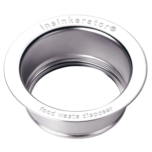 InSinkErator Sink Flange, Polished Stainless Steel, FLG-SS