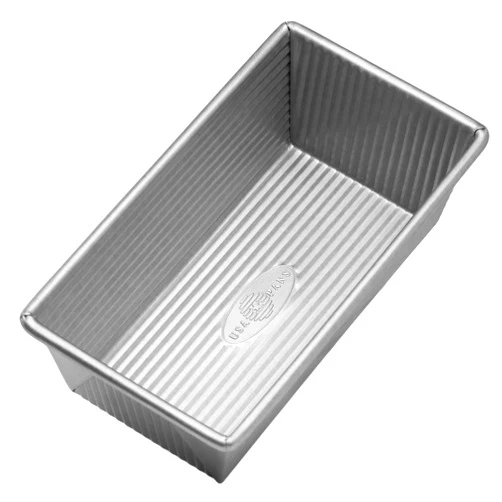 USA Pan Nonstick Standard Bread Loaf Pan, 1 Pound, Aluminized Steel