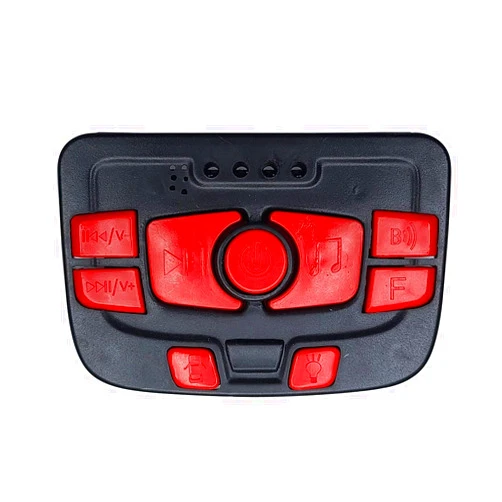LinkePow Children Electric Vehicle Bluetooth Connection Music Player Center Control Panel Power Display Power Switch Circuit Board Charging Hole Ride On Replacement Parts