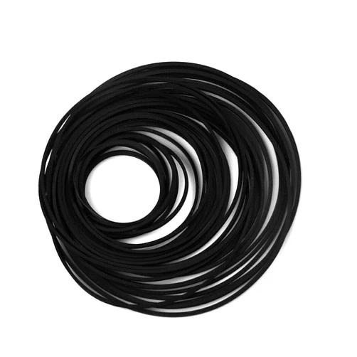 Generic BAQI 30 Pcs Universal 26-120mm Mix Cassette Tape Machine Belt for Recorder DVD Drive