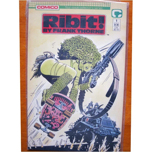 Frank Thorne Ribit #1, January 1989