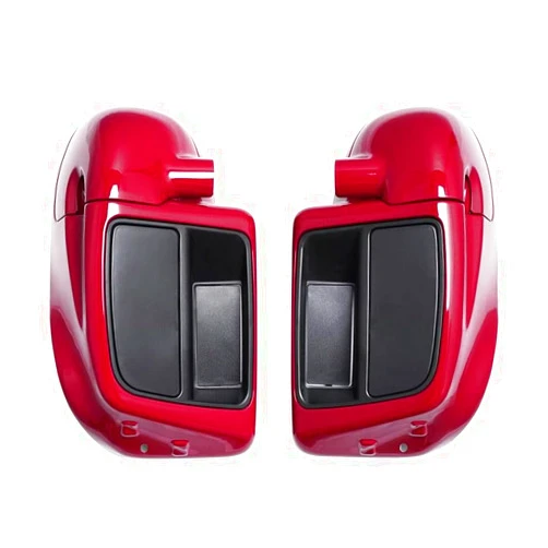 XLYPARTS Lower Vented Leg Fairings Fit for Harley Davidson Touring Road King Electra Glide Street Glide 2014-2024 (Velocity Red Sunglo)