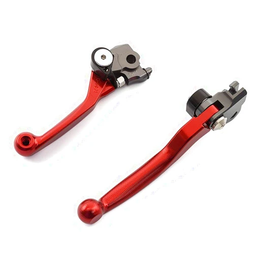 Krace CNC Motorcross 3D Dirt Bike Pivot Brake Clutch Levers Set Fit For XR400MOTARD 2005-2008 XR250 1995-2007