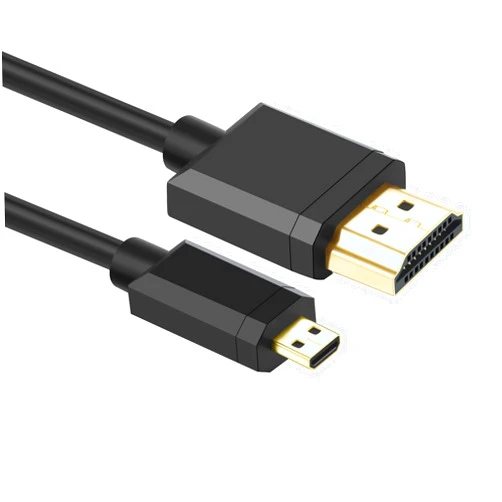 FUJIAXUN Micro HDMI to HDMI 2.1 8K Cable 6FT, Ultra High Speed 8K@60Hz 4K@120Hz 48Gbps HDMI Cord Compatible with Digital Cameras, Camcorders, Tablets (6)