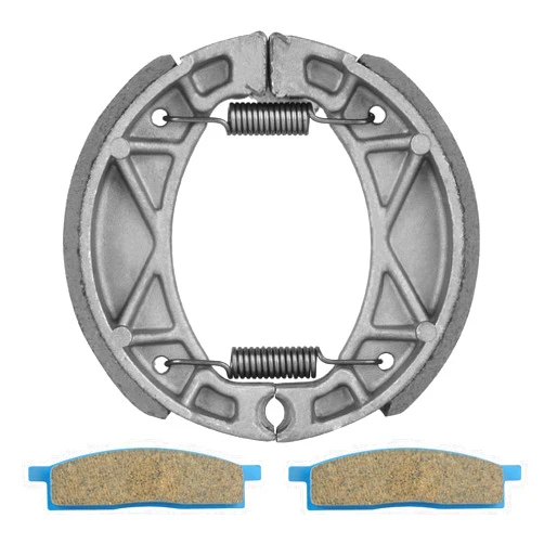 Youxmoto Front Brake Pads Rear Shoes Drum Fit for Yamaha TTR125 TT-R 125, 2000 01 02 03 04 05 06 07 08 09 2010 2011 2012 2013 2014 2015 2016 2017 2018 2019 2020 2021 2022