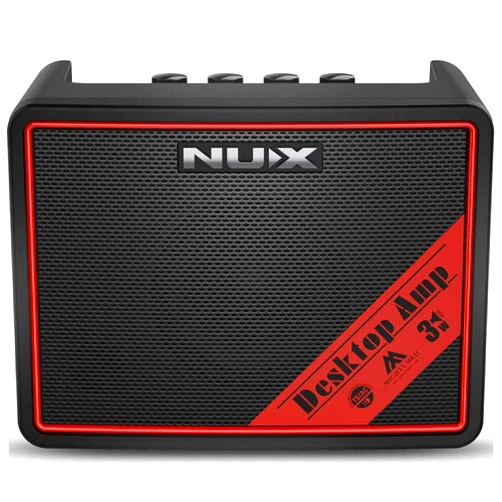 NUX Mighty Lite BT MKII Portable Desktop Modeling Guitar/Bass Amp,3 Watts, 512 Samples IR, 7 Effect Blocks (MKII)