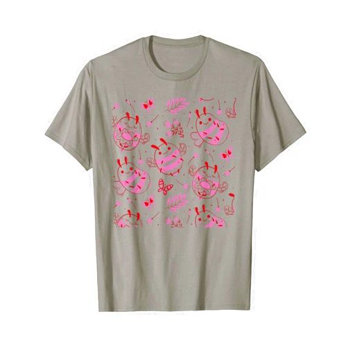 Bienenkönigin Bienenvolk, lustige Sprüche Funny bees with flowers for men, women, children T-Shirt