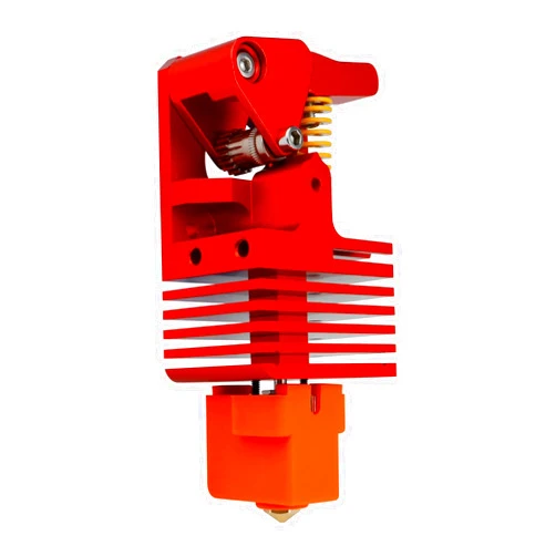 POLISI3D Upgrade Bimetal Heatbreak High Speed Flow Ender 3 Direct Drive Extruder Dual Hardened Steel Gear Volcano Hotend for Creality Ender 3 pro / V2, Ender 5 /Pro/Plus, CR10 S4, S5 3D Printer (Direct)