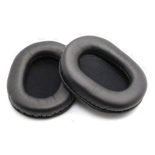MMOBIEL Ear Pads Replacement for Audio Technica ATH-M50 / M50X / M50XBT / M50RD / M40X / M30X / M20X / MSR7 / SX1 Headset by MMOBIEL - Memory Foam and Protein PU Ear Pad Cushions - Earpads Replacement - Black