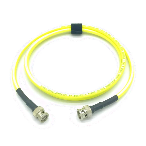 AV-Cables 50ft 3G/6G HD SDI BNC Cable Belden 1505A RG59 - Yellow (50ft)