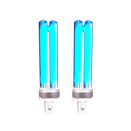 CNZ 9 Watts G23 Base UV-C Germicidal Ultraviolet Light Bulb QTY 2