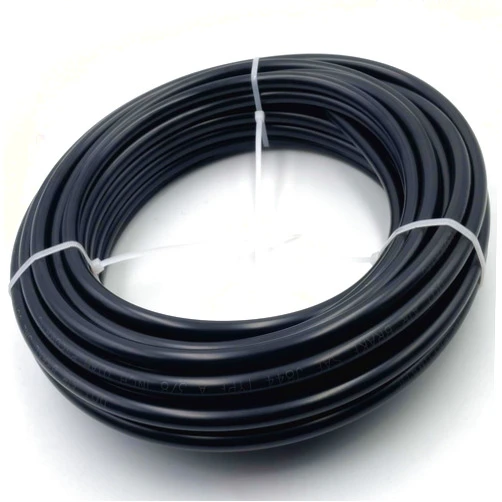 Utah pneumatic 3/8 Dot Air Line 50 Feet Hose Nylon Pneumatic Tubing Sae J844 Dot Approved For Air Brake Tubing Suspension Or Fluid Transfer Air Horn Tube 3/8 Air Hose (3/8 Nylon air line tubing Black)