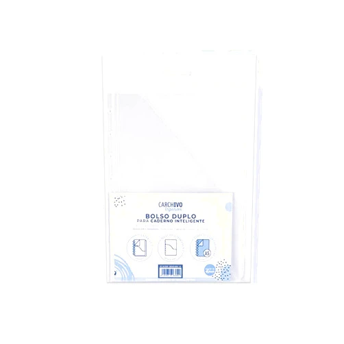 Carchivo ingeniox A5 Double dossier Blister Plastic Polypropylene Transparent