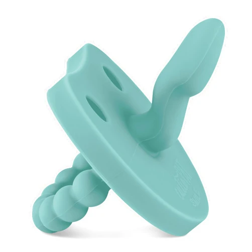 Ryan & Rose Cutie PAT Smile - Orthodontic Pro Pacifier and Teether (Seaglass)