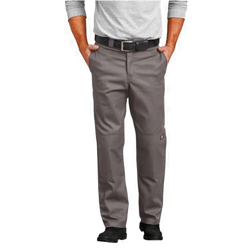 Dickies Men's Regular straight fit double knee stretch twill pant