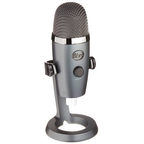 Logitech for Creators Blue Yeti Nano Premium USB Mic for Recording and Streaming – Shadow Gray